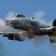 An A-10C fires its 30mm cannon on the range. USAF photo